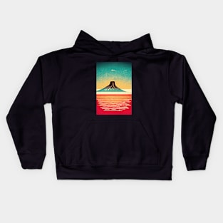 Tropical Volcano Kids Hoodie